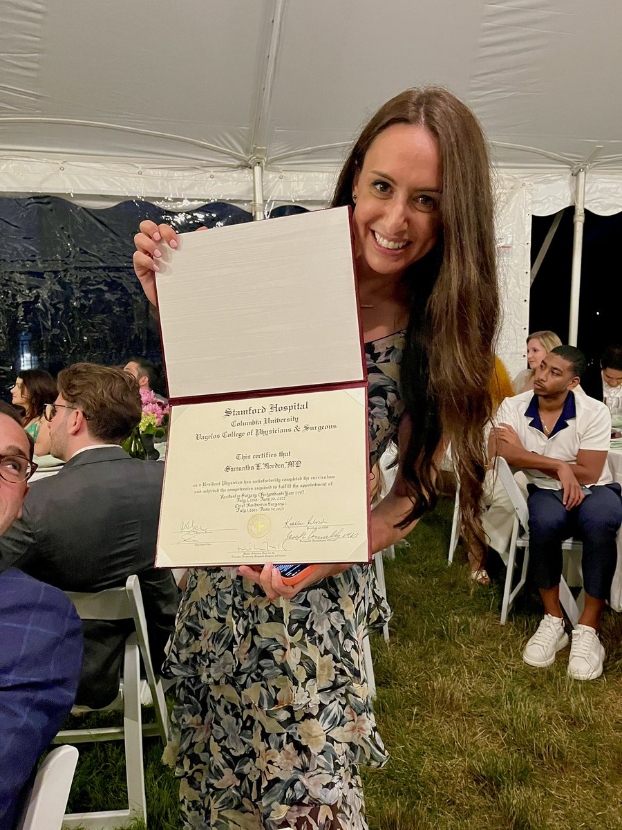 Samantha Norden, MD (@snordenmd) on Twitter photo After 5 years of long hours, what felt like never ending calls, and numerous surgeries I have officially finished residency! So thankful for all of the love and support from my family <a href="/jwinokerMD/">Jared Winoker MD</a>, friends and mentors <a href="/StamfordHosp/">Stamford Health</a>! Next stop colorectal surgery fellowship <a href="/ASCRS_1/">ASCRS_1</a> After 5 years of long hours, what felt like never ending calls, and numerous surgeries I have officially finished residency! So thankful for all of the love and support from my family <a href="/jwinokerMD/">Jared Winoker MD</a>, friends and mentors <a href="/StamfordHosp/">Stamford Health</a>! Next stop colorectal surgery fellowship <a href="/ASCRS_1/">ASCRS_1</a>