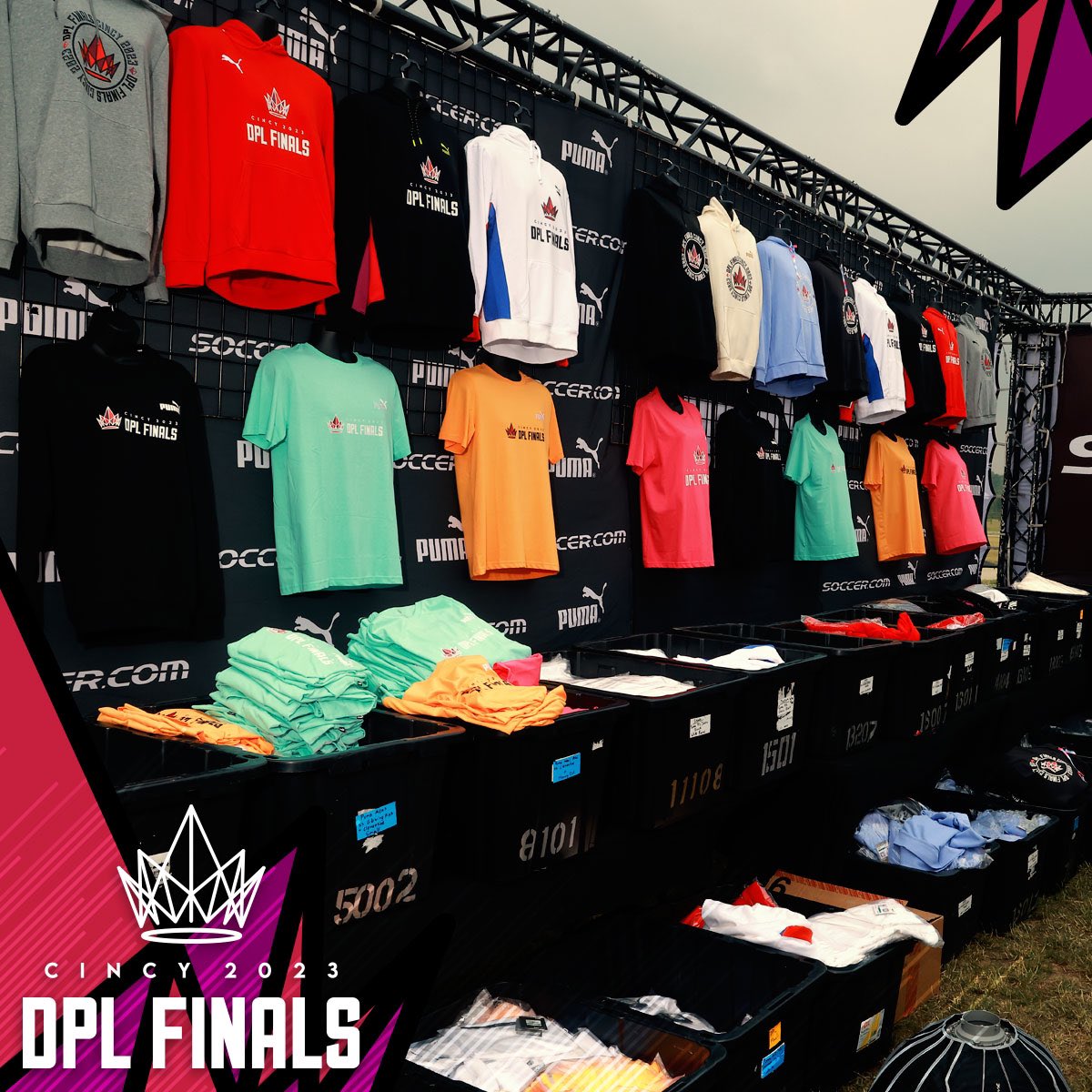 DP_League's tweet photo. Limited edition #DPLFINALS swag is 🔥 Stop by our store by @soccerdotcom for the merch. #YesQueen #NothingGiven #EverythingEarned https://t.co/qJUarA65ZN