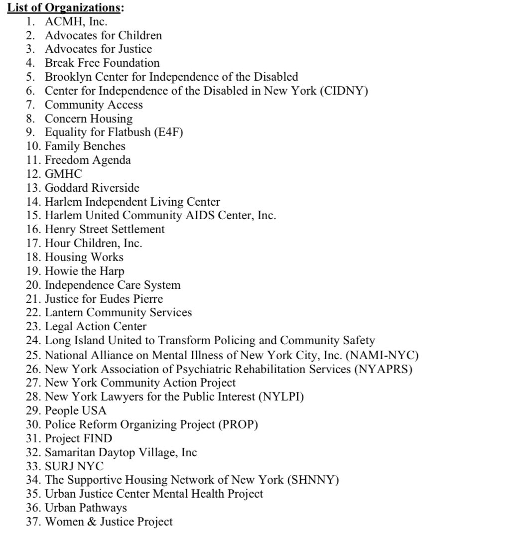 Check out the letter we sent to <a href="/NYCMayor/">Mayor Zohran Kwame Mamdani</a> and OCMH deputy director
Eva Wong calling for changes to #BHEARD in order to receive budget funding. #PeersNotPolice #budgetjustice #nycbudget #nycpolitics #mentalhealth