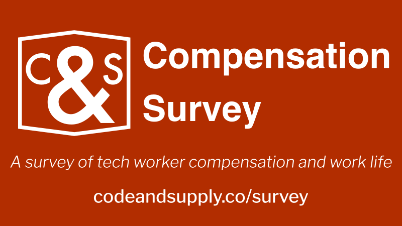 2022–2023 💰 #CompensationSurvey Report now available - mailchi.mp/codeandsupply/…

#pittsburgh #pennsylvania #tech #salaries #negotiation #worklife #software #devops #design #it #strengthinnumbers
