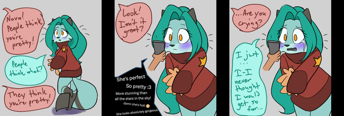 She appreciates you all and so do I c: