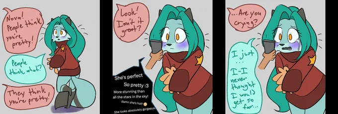 She appreciates you all and so do I c:
