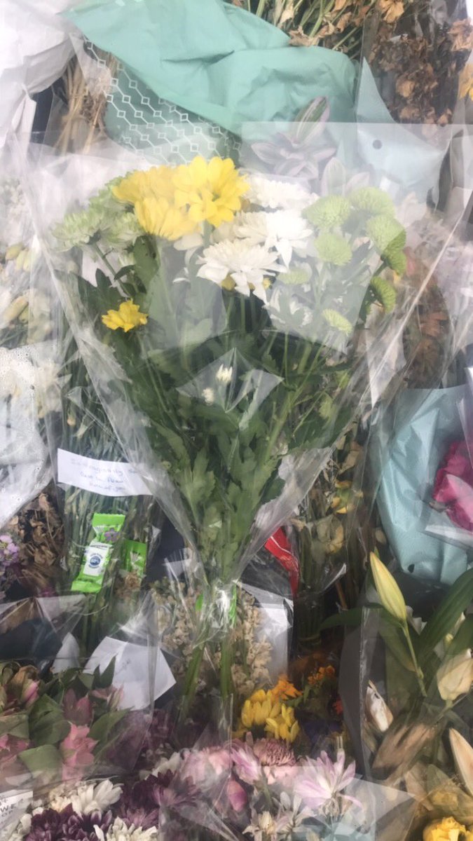 Pictures from visiting the floral tributes at Old Market Square in Nottingham. Remembering Barnaby Webber, Grace O’Malley-Kumar and Ian Coates, who lost their lives on 13th June 2023. 

Rest In Peace. 💚🙏

#nottinghamtogether