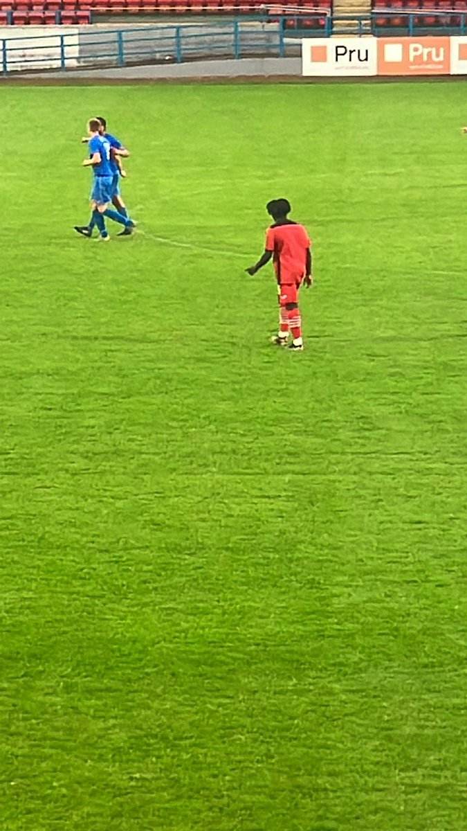 And now Godwin Kangni-Soukpe is on the pitch. <a href="/Stirling_Albion/">Stirling Albion FC</a> Youth getting a chance! #StirlingAlbionYD