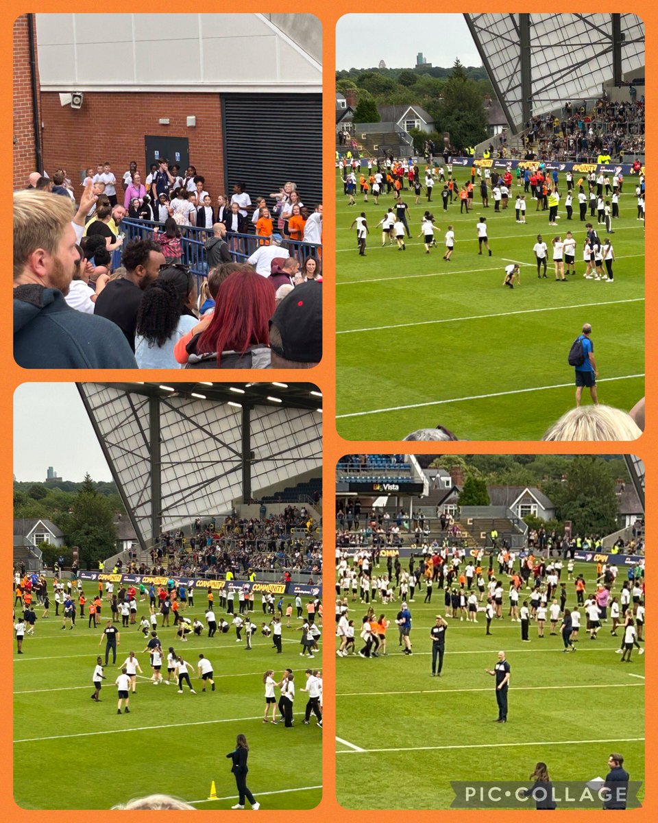 A huge well done to our KS2 children who took part in the dance spectacular at Headingley as part of #MND  Awareness. <a href="/leedsrhinos/">Leeds Rhinos</a> #LeedsWellSchool