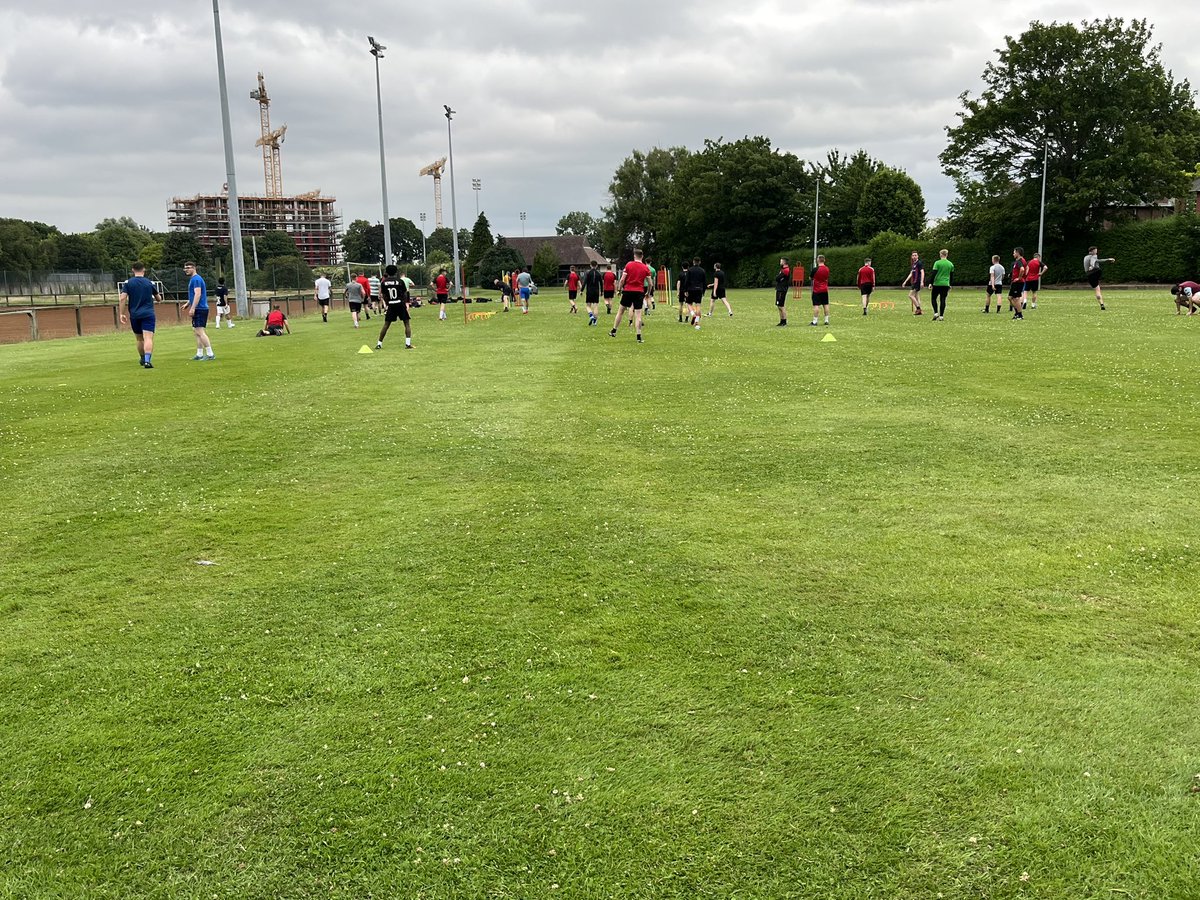 Solid start to work for pre season 🔴🟢 more of the same Thursday