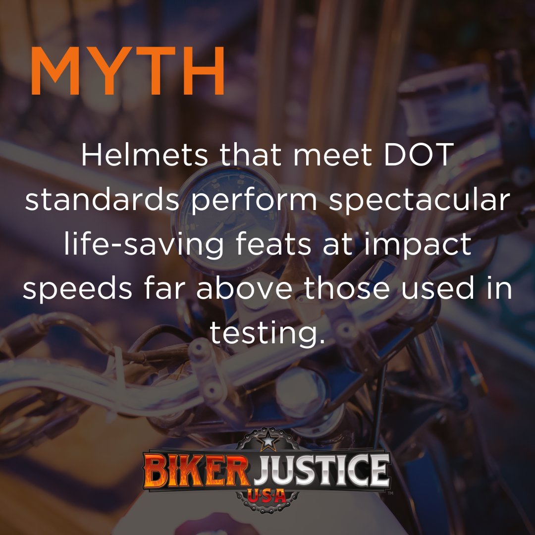 Let's test your knowledge! 🏍️

Will a helmet help reduce fatal injuries in a motorcycle accident? Find out now! 

#motorcyclefacts #bikerjusticeusa #KnowYourRights