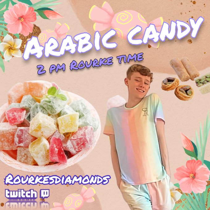 Tomorrow at 2pm rourke time, I will be taste-testing Arabic candy sent to me from Badr! I am really excited
