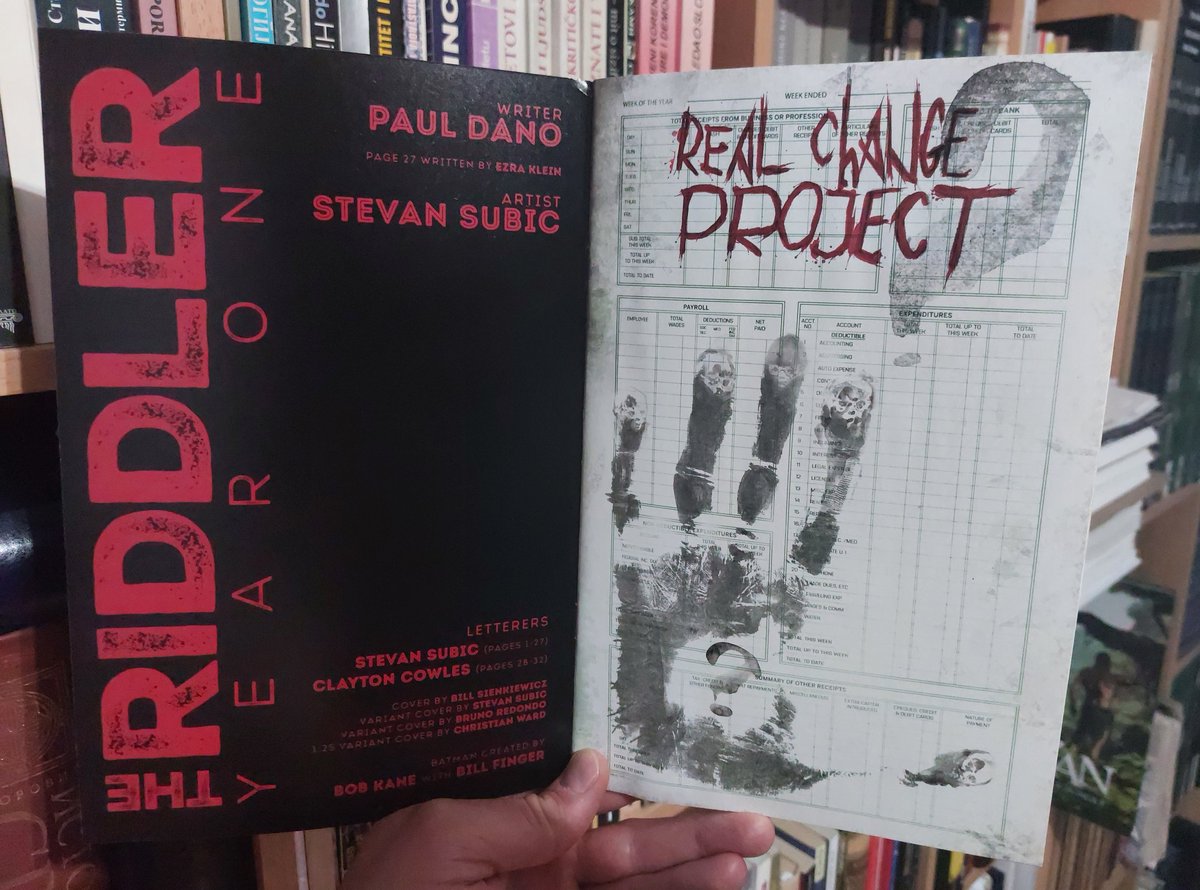 Without the doubt, one of most interesting books I worked on so far. Really proud on what Paul & I made here for you guys! Love this book.

Penultimate chapter| THE RIDDLER: YEAR ONE #5 
is in comicbook shops!!❓🦇 
@DCOfficial @TheBatman #theriddleryearone #PaulDano #StevanSubic