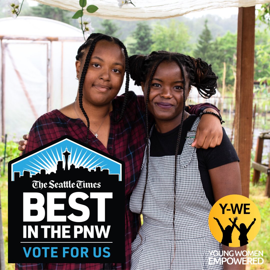 Y-WE has been nominated in this year’s @seattletimes Best in the PNW contest! We have until this Friday, June 30 to collect as many votes as possible. Please visit votethepnw.com and vote for us under “services -> nonprofit organization.” Vote up to once a day! 🗳️