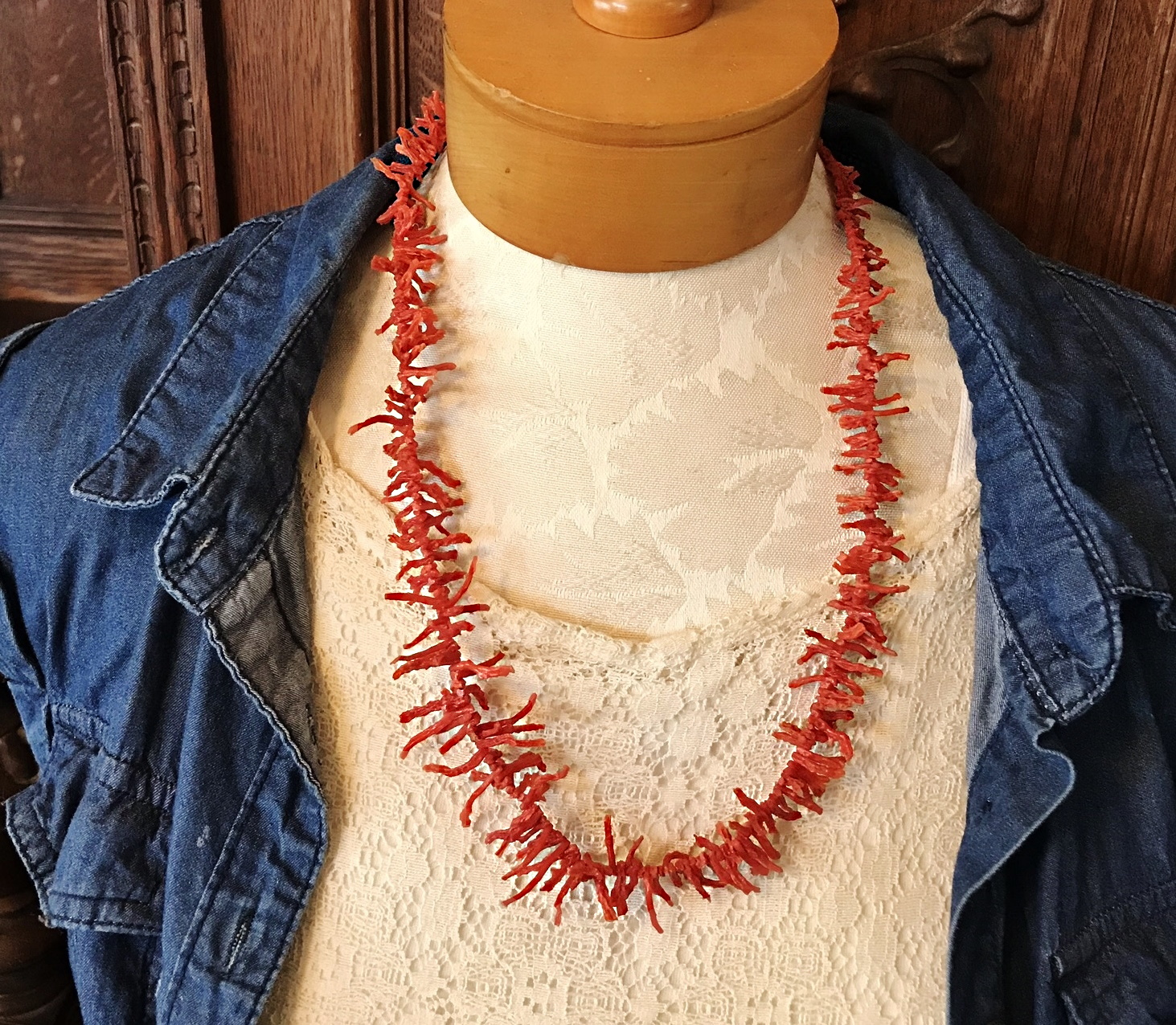 Vintage Branch Coral Necklace L45cm Natural Mediterranean - Etsy | Heritage  jewellery, Mid century jewelry, Pricing jewelry