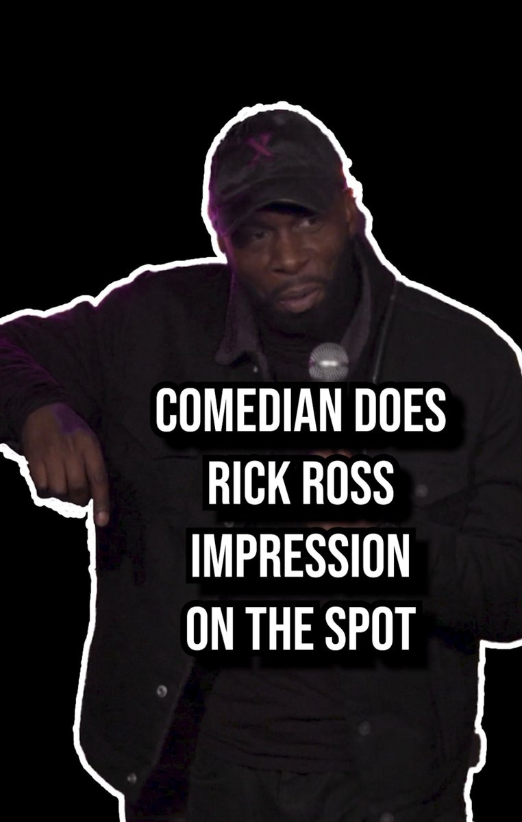 Rick Ross impression on the spot.  Drop a comment for any other voices you want me to try out in a future video
#Standupcomedy #Rickross #bullcity #betawards #comedynewyork