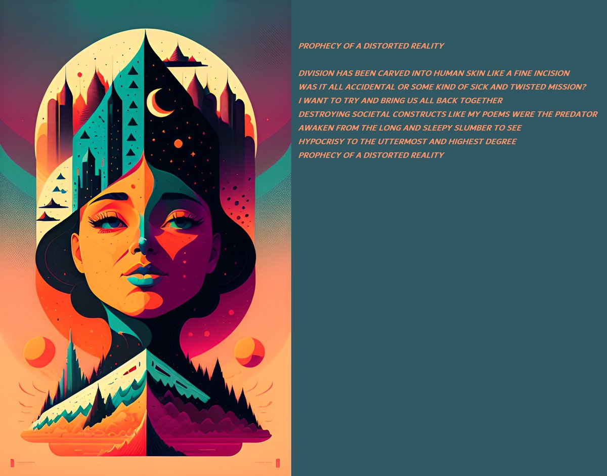 shaunmatthewcp's tweet image. #poetry #prophecy #distortedreality