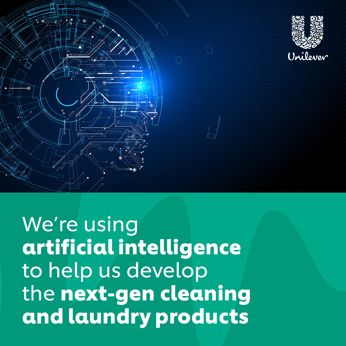 Unilever's tweet photo. Enzymes are naturally derived, low in carbon and great at breaking down stains. 

Which is why they’re a perfect ingredient in our cleaning products. 

Read how we’re working with @ArzedaCo to develop these… fast. 

#OurCleanFuture