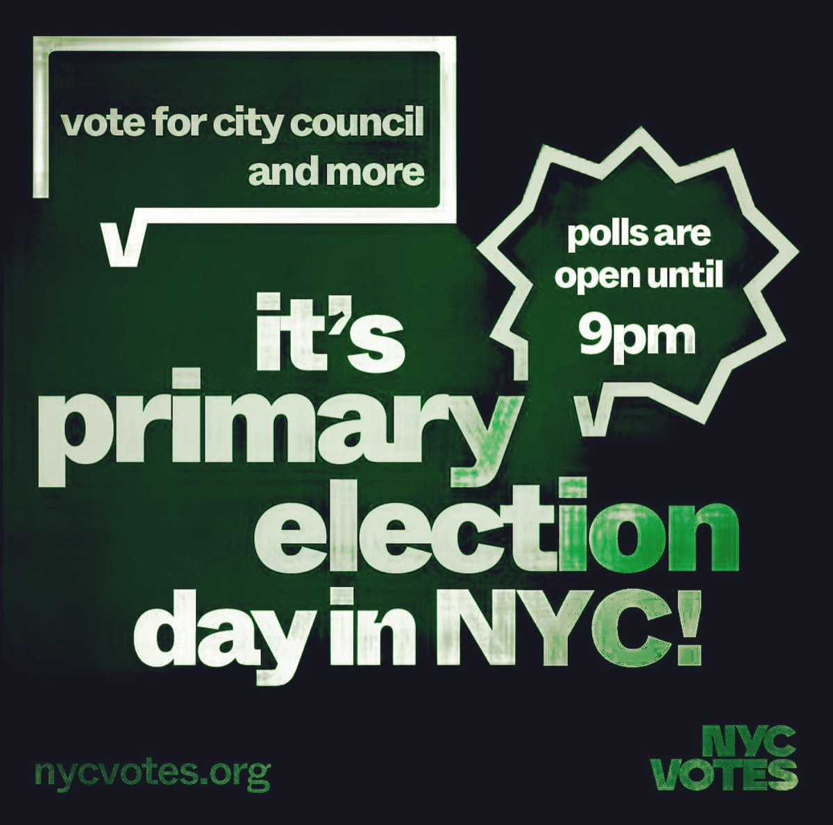Today is Election Day in NYC! Polls are open from 6am to 9pm. City Council, District Attorney, Civil Court Judges, and party positions are on the ballot❗

Look up your ballot and find your poll site before you go vote: nycvotes.org 

#GreaterQueensLinks #EALinks