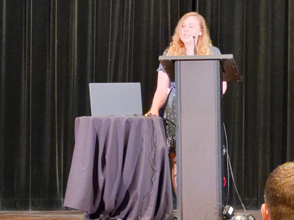 Alyson gave a great data blitz talk on aversion #IBNS2023. Drop by to see more during her poster session on Wednesday.