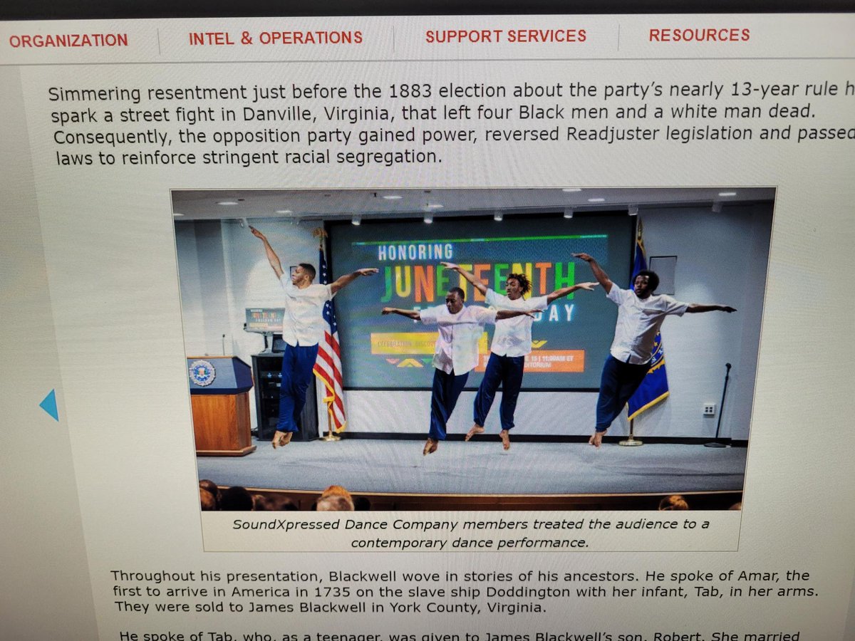 RealStevefriend's tweet image. The @FBI hired a dance troupe to celebrate #Juneteenth2023. Great use of tax dollars. This is the nation’s premier law enforcement agency?