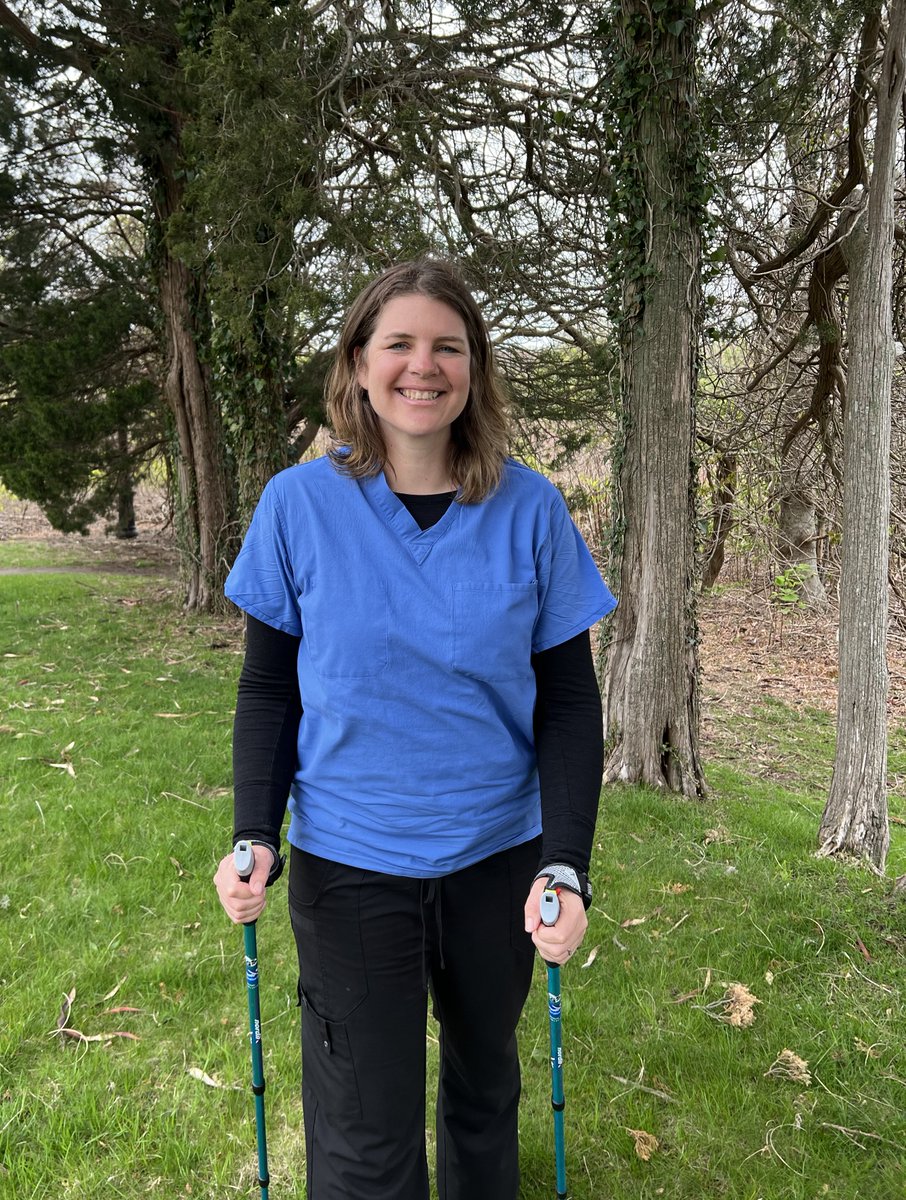 Love at First Step: Kristen Siminski, a physical therapist at Cape Cod Hospital who recently became a certified Nordic walking instructor for @capecodnordicwalking, loves exploring the Cape—one step at a time. Story: bit.ly/43Vjw5q
#nordicwalking #OurTeam #CCHC #10Qs