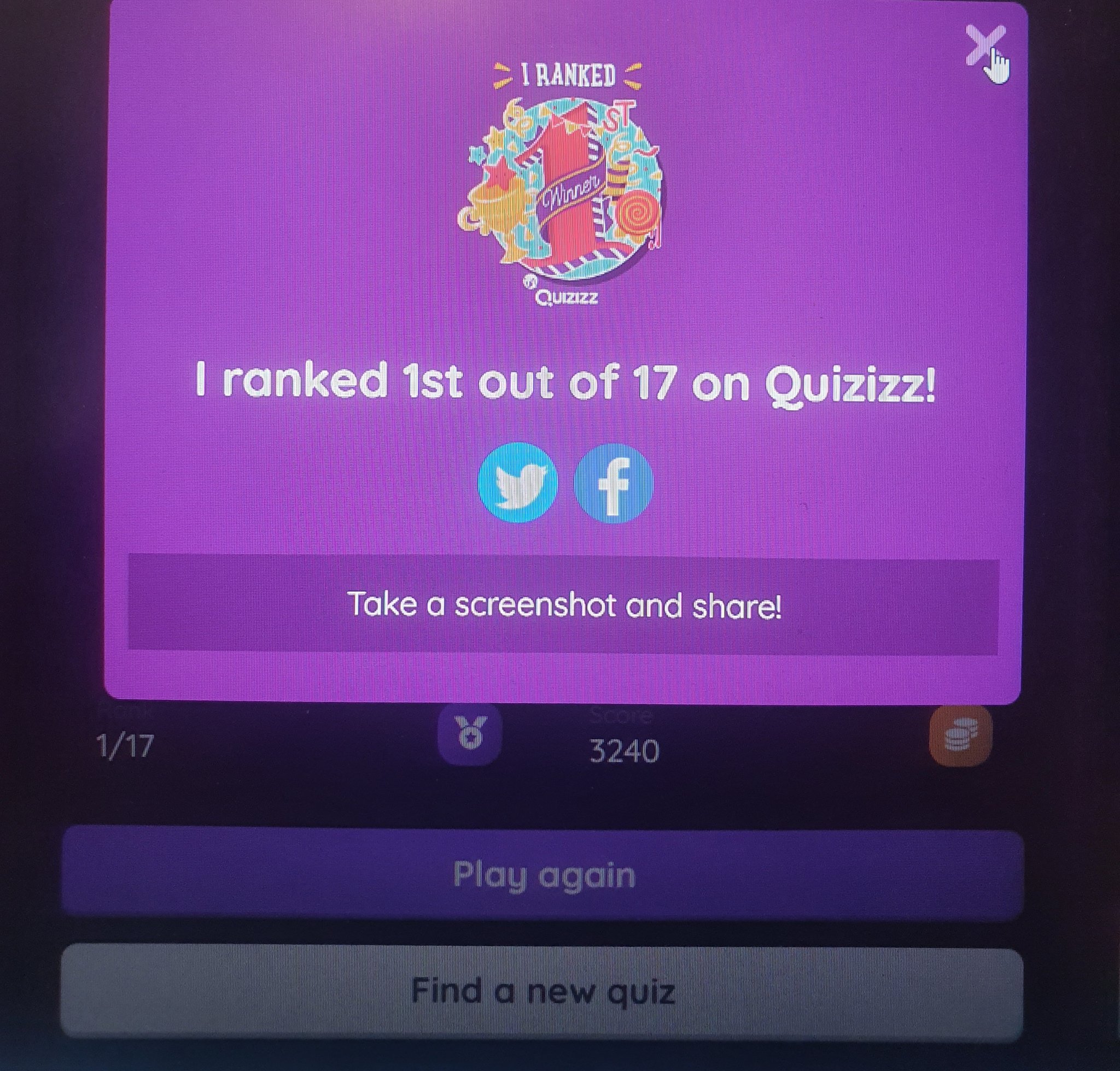 The vote: Quizizz game again