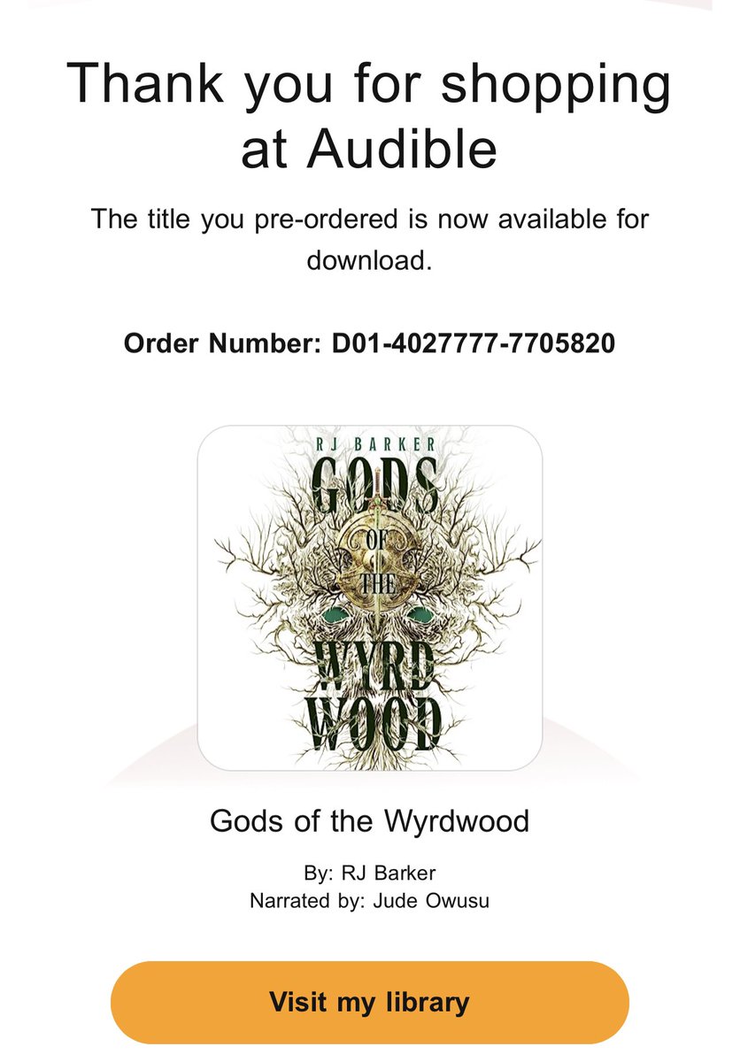 Random_Dad_Guy's tweet image. I love the surprise of a preorder dropping. Can’t wait to check out this newest book by @dedbutdrmng