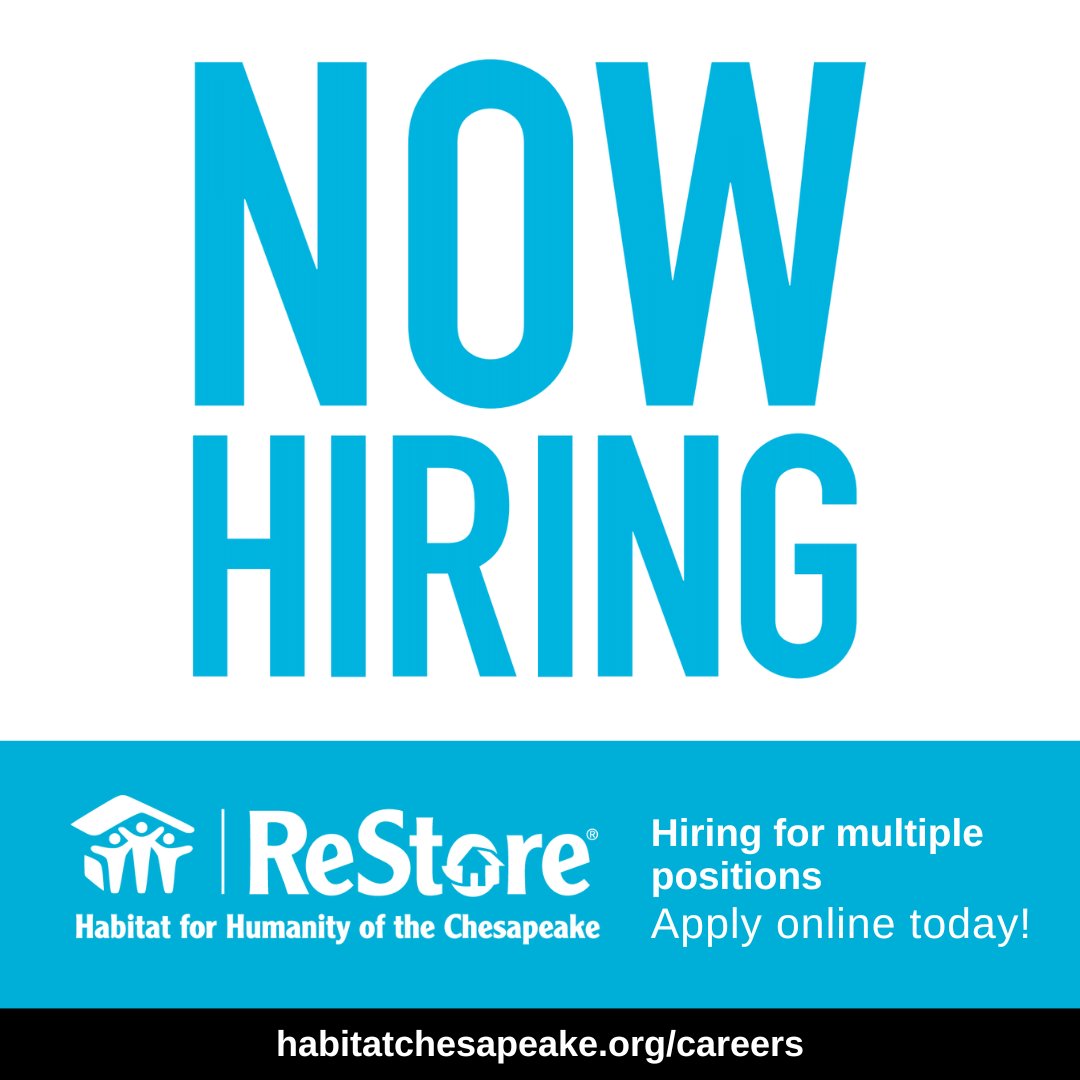 Habitat for Humanity of the Chesapeake on Twitter "Just in case you