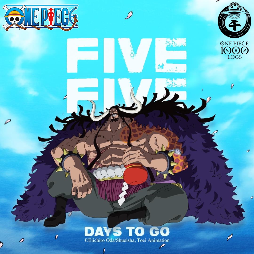 One Piece US on X: 3 days left!🌸🍊 Celebrate the historic 1000th episode  of #ONEPIECE live & in-person! Catch the World Premiere of the English dub  for Episode 1000 on July 2nd