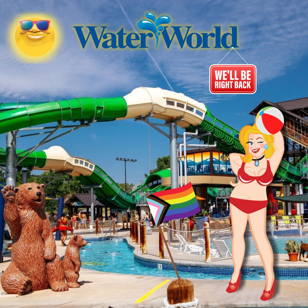 As a THANK YOU to our stellar staff for pulling off another phenomenal Pride week, we're closing up shop for the day and taking everyone to Water World! Work hard = play hard! 😎 

Back to our regularly scheduled programming tomorrow, shugs! xxoo
