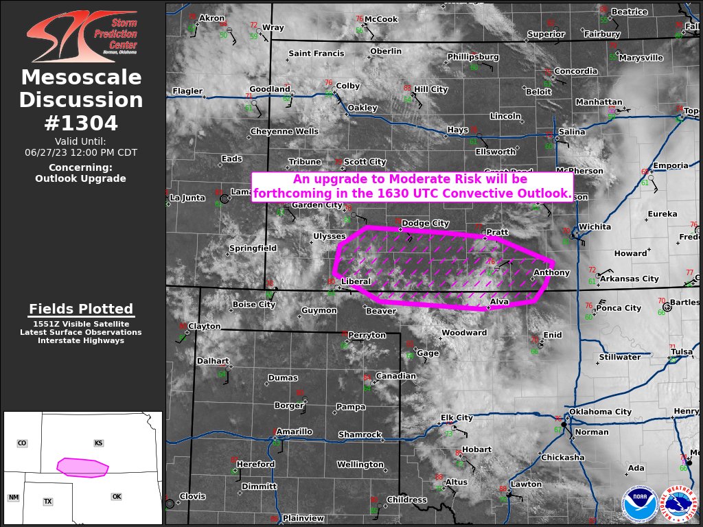 NWS Storm Prediction Center tweet media