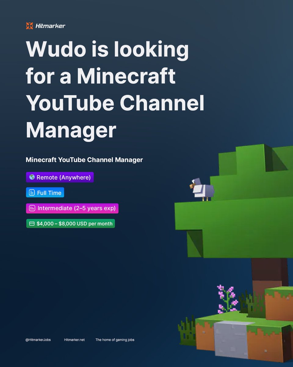 Hitmarker Gaming Jobs on Twitter "Earn 4,0008,000 per month as a