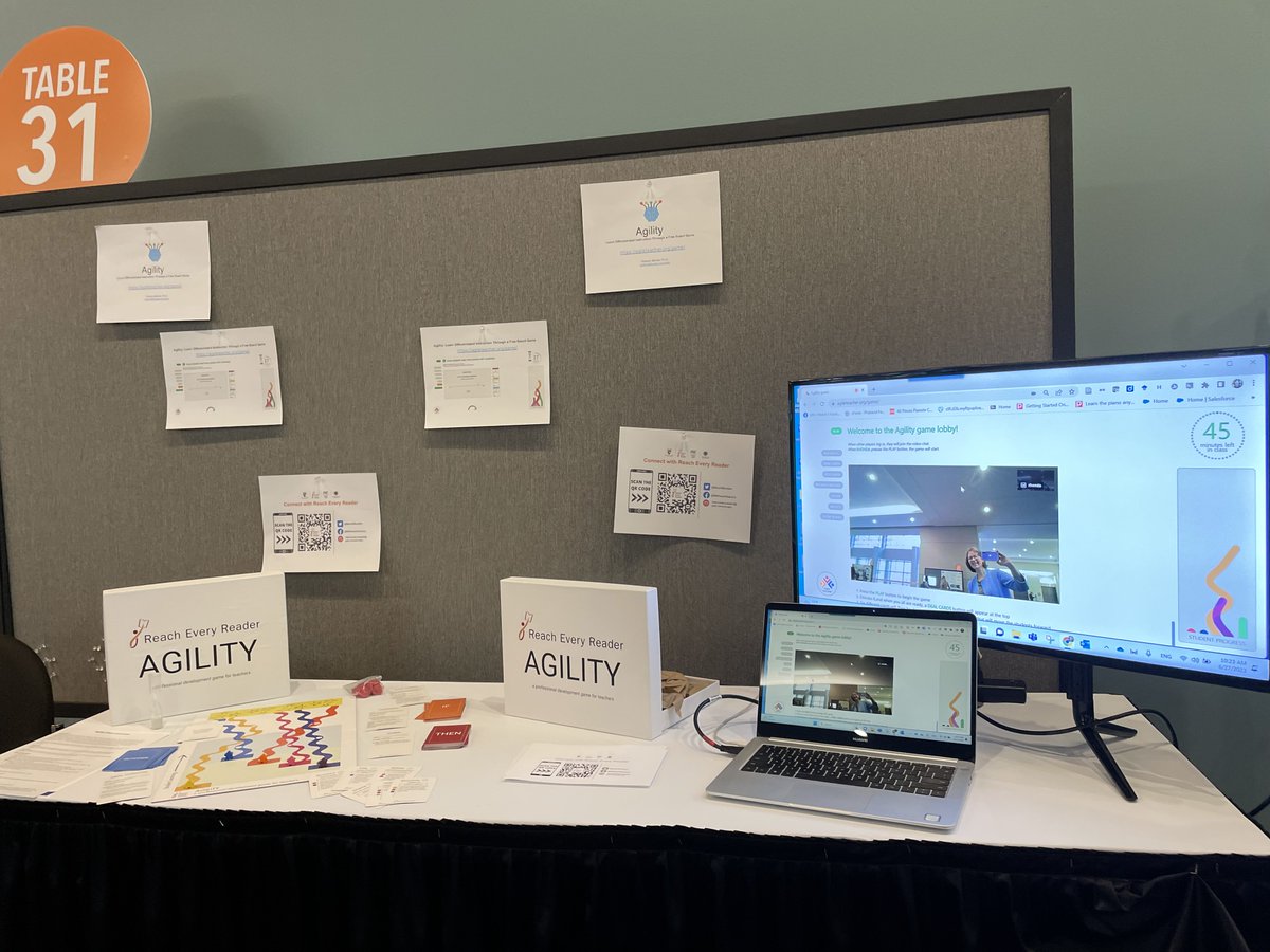 ReachReaders's tweet image. Congratulations to @RhondaBondie1 for an amazing presentation at #ISTE2023!
Current projects include exciting new technology to develop teaching expertise through AI and a professional development board game for teachers. bit.ly/3NwKkSu