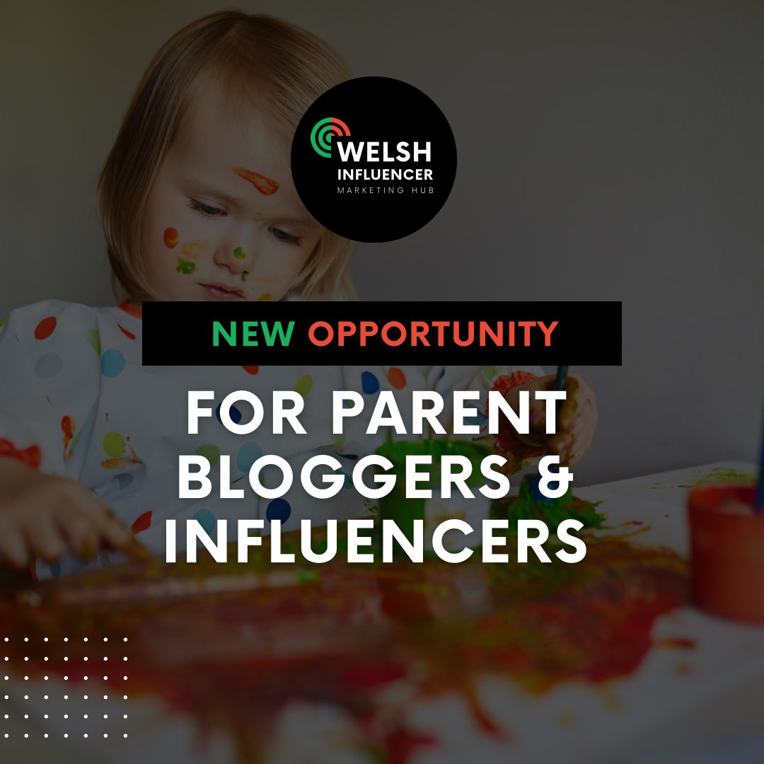 👀 We’re looking for parent bloggers & influencers based near (or within travelling distance to) Cwmbran! 👀 Our client is hosting new and exciting weekly messy play sessions for youngsters. Engaged following of 5k+? Child under three years old? 📧 Send us a message!