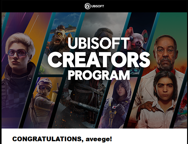 2 big announcements for my channel. I have joined up with @Ubisoft Creators Program and @deepsilver Creator Collective Program to help continue to expand the range of games I play. Excited to start covering more of what they have to offer over these next few months! 
#SlothCrew…