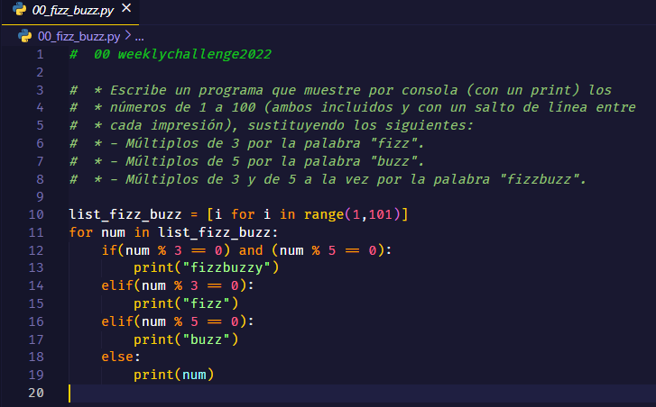 PitterPJC's tweet photo. Reto semanal de @MoureDev . Empiezo por los del 2022. Despues de codificar 16 días Python siguiendo los videos de MoureDev comienzo a probar con sus retos. Unos días más otros días menos pero siempre ese 1% que sume un HelloWorld.

#00_weeklychallenge2022 https://t.co/w0ZquEtMwE