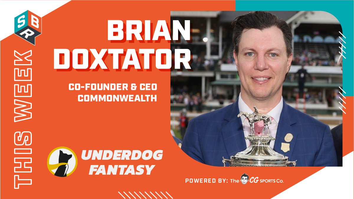 SBRadio's tweet image. PODCAST: @BrianDoxtator, Co-Founder &amp;amp; CEO of @joincmnwlth &amp;amp; part owner of @KentuckyDerby winner Mage, joins @SBRadio. Doxtator discusses his platform that allows people to invest in race horses &amp;amp; elite athletes.

LISTEN: podcasts.apple.com/us/podcast/bri… 

#Entrepreneur #SportsBiz