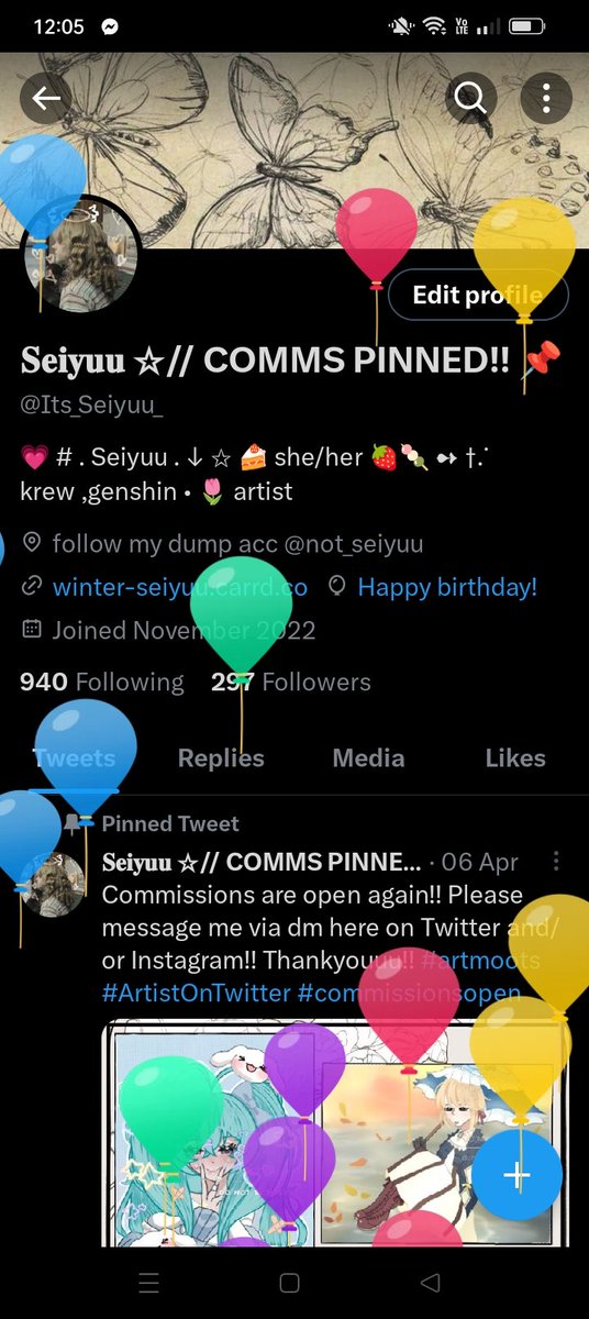 Its_Seiyuu_'s tweet photo. THE BALLOONS ARE HEREEE https://t.co/PKl93DSFMS