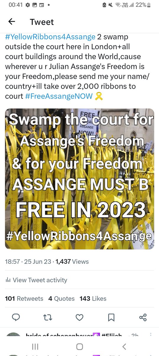 Been writing more #YellowRibbons4Assange today have got around 1,900 ribbons so far, if you haven't already sent your name or have any lists of names please keep them coming. Thanks ASSANGE MUST BE FREE IN 2023 #UnitedWeWin ✊️❤️🎗🎗🎗🎗🎗🎗🎗🎗🎗🎗🎗🎗🎗🎗🎗🎗🎗🎗🎗🎗