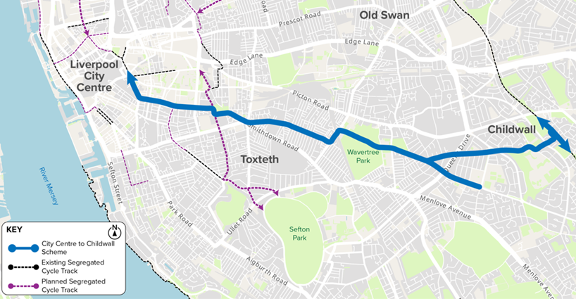 lpoolcouncil's tweet photo. Consultation update:

The 1st of 3 public drop-in sessions for the #Childwall to city centre #activetravel proposals will be held tomorrow.

Pop in to Frontline Church on Wellington Rd, Wavertree, 4-8pm, to see the plans &amp; ask the team questions.

More at: https://t.co/BYLNwzyUdn https://t.co/uzRLuDRaML