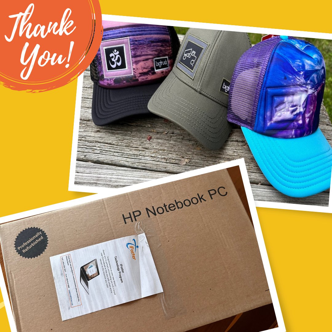 💚 We’ve recently received an awesome donation of trucker hats and laptop computers for our youth from our friends at iFoster! -- P.S. How cool are those hats? 😍

#FelixOrganization #FosterYouth #FosterCareSystem #Community #Support #FosterCare #Family #FelixFamily #GiveBack