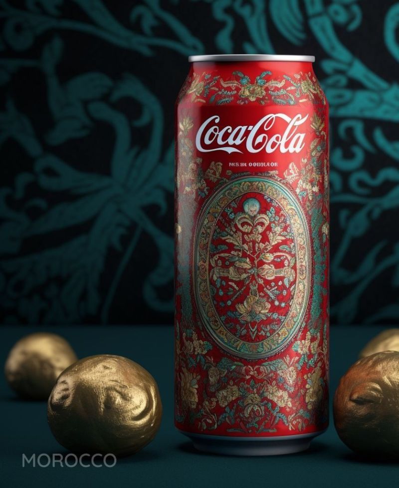Midjourney designed Coca-Cola Cans for Different Countries

1/ Morocco