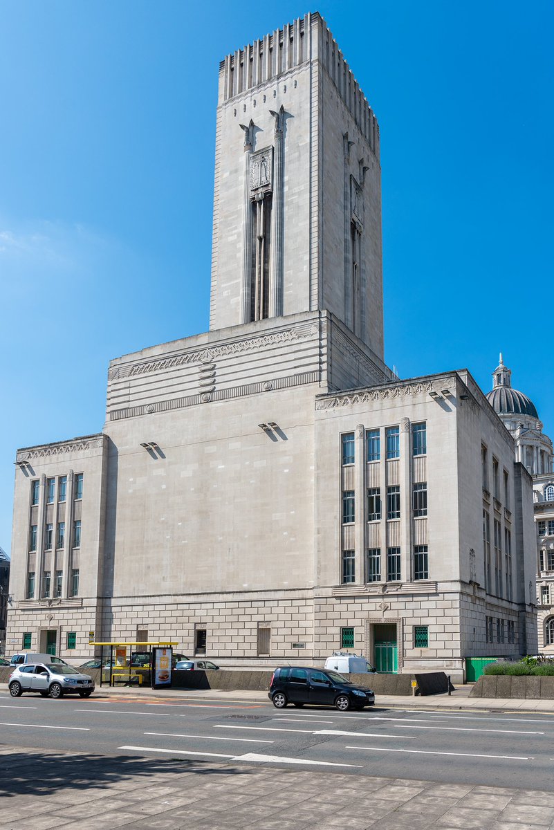 LiverpoolVista's tweet photo. #Liverpool art deco. George's Dock Ventilation and Control Station. https://t.co/oVVPJPivRO