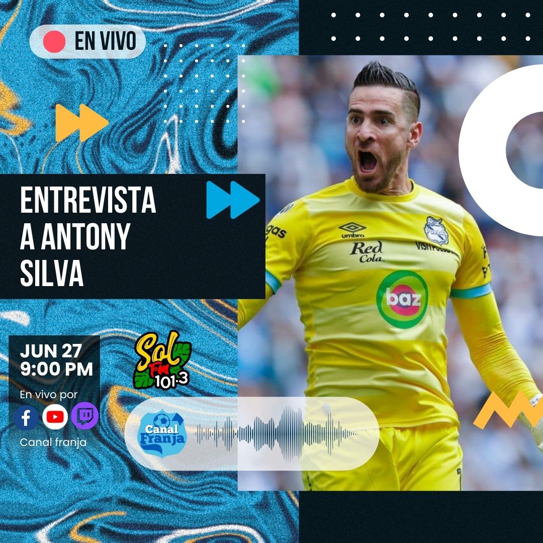 CanalFranja's tweet photo. Estamos muy emocionados de anunciar que don @as_silva12 estará en el programa de esta noche.🤩

El exportero del Club Puebla🎽 hablará de su situación con la franja y dará unas palabras para los camoteros.

Te esperamos a las 9 pm en 📻@SolFmAtlixco 101.3 FM y redes sociales. https://t.co/plHIs9cnI0