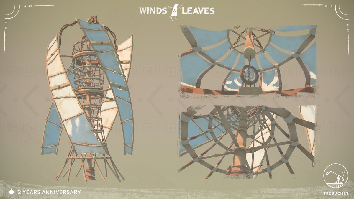 DAY 2 - This structure called the “Panemone” is at the center of the map and shows the player’s progress! 🍃

#Giveaway: Like and comment this post before June 30th to win a free copy of the game! 

#indiegame #conceptart #virtualreality