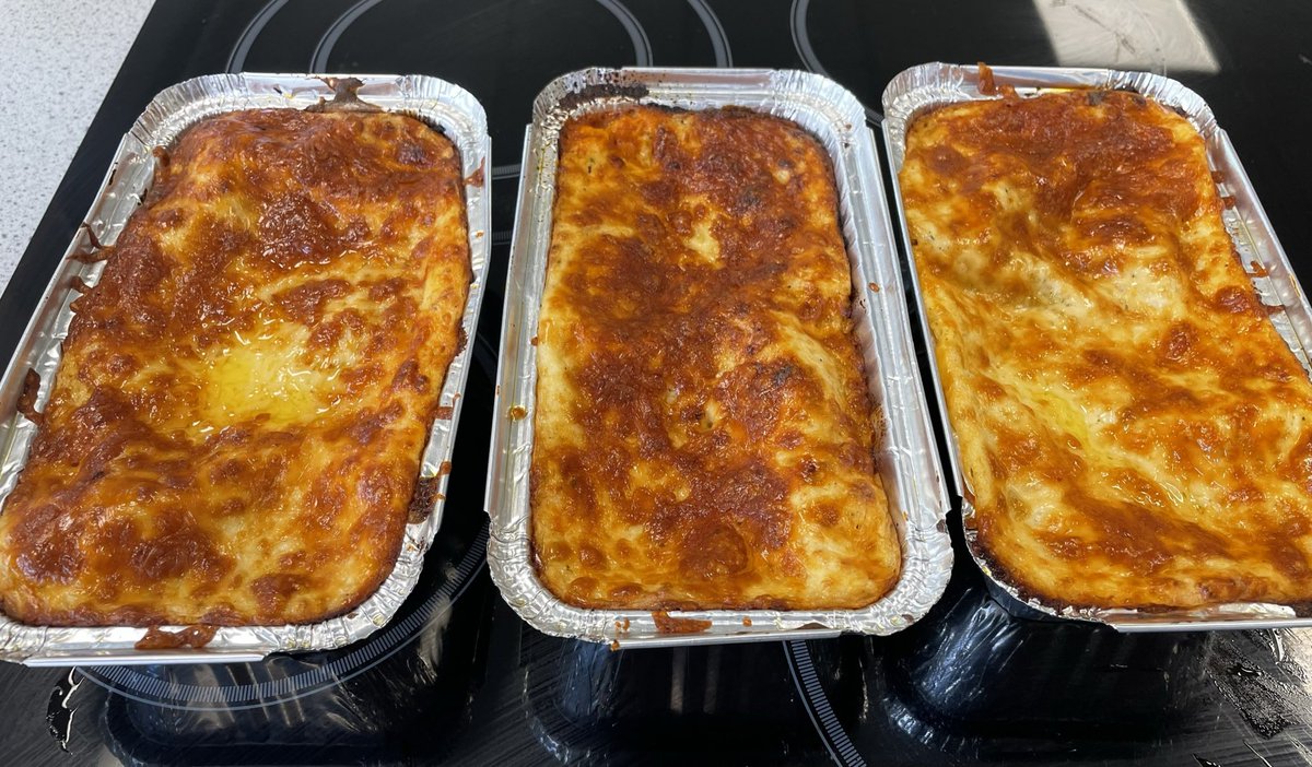 Our BTEC students made lasagnes yesterday, we decided to alter the traditional recipe and put a Spanish twist on it, so we made chicken and chorizo lasagne. Yum!
