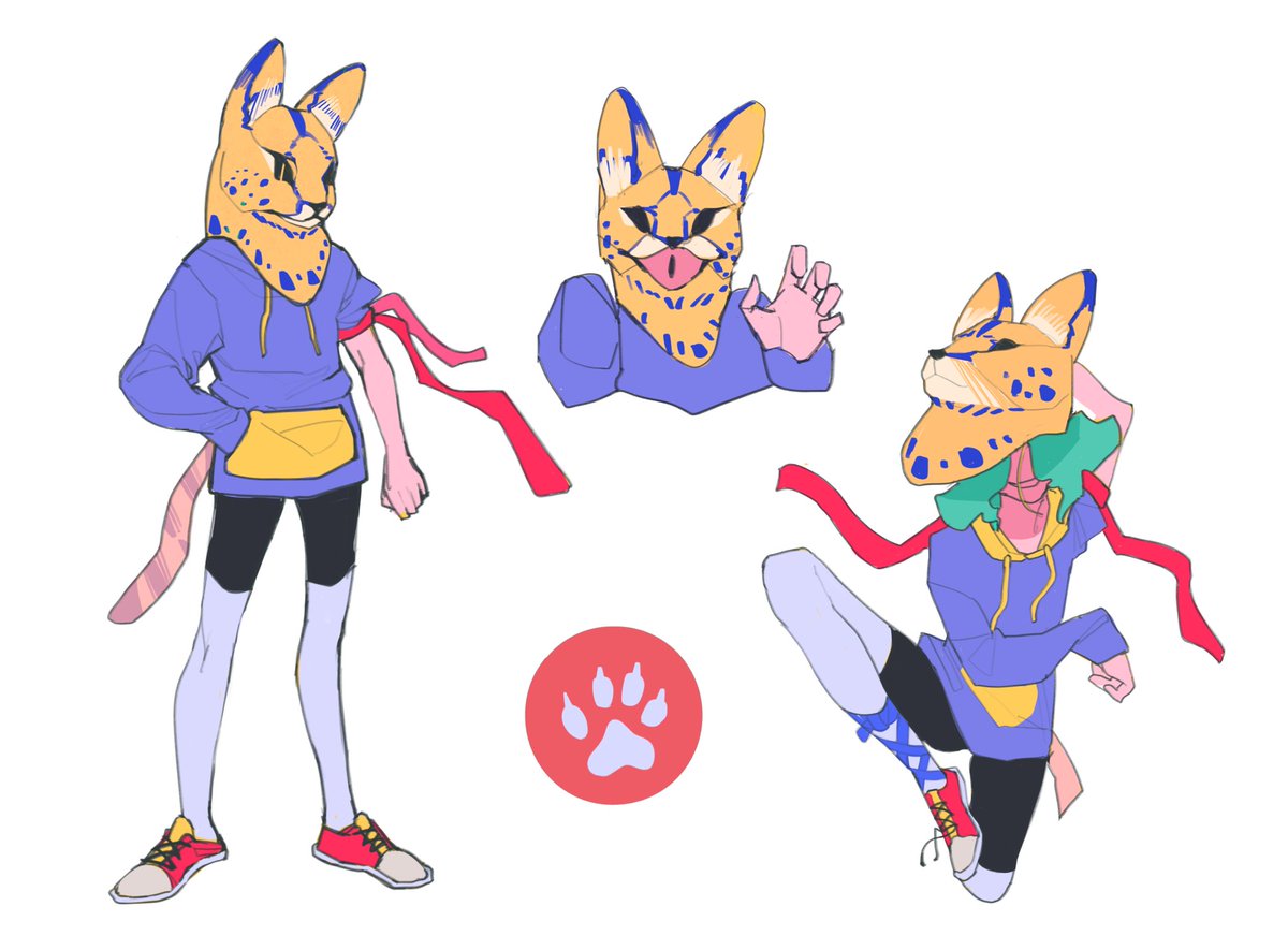 以前画的。。。那个时候的还很敢用色