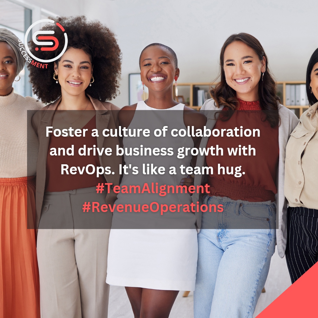 Foster a culture of collaboration and drive business growth with RevOps. It's like a team hug. 

bit.ly/3N1o570
#TeamAlignment #RevenueOperations