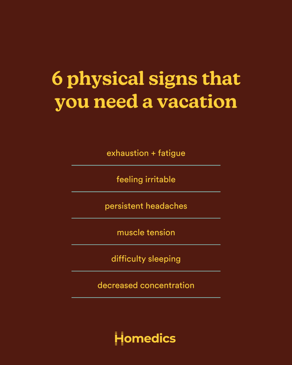 Our bodies often tell us we need a break before our minds do – so if you’re feeling off, book the flight.🛫 

If you can't swing a vacay right now, create a home oasis with cozy massagers, deluxe humidifiers, dreamy spa and sleep products.😌

#FeelThisGood
homedics.com