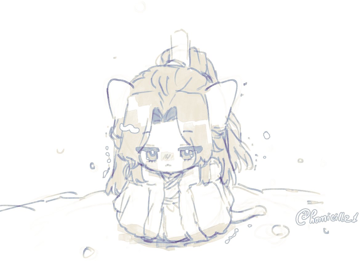 cold lil meow meow 🥺
#二哈和他的白猫师尊 #2ha