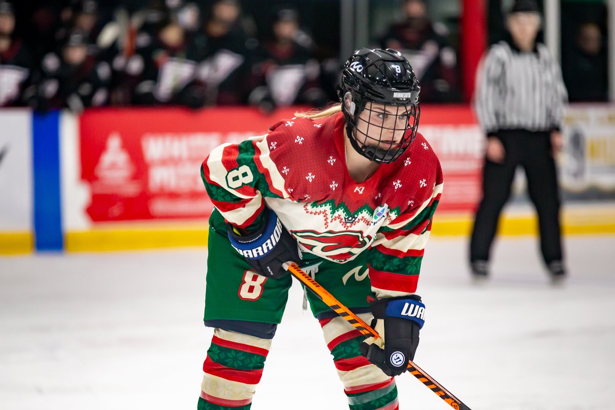 Minnesota Whitecaps (@whitecapshockey) on Twitter photo Natalie Snodgrass was electric in her rookie season, recording the Caps' sole regular-season hat trick on her birthday. Re-signing was an easy decision, she said.
“The laughs, banter, making fun of Bou, and overall commitment to one another is above all else.”
📸: <a href="/KaylaJoFranz/">Kayla Jo Franz</a> Natalie Snodgrass was electric in her rookie season, recording the Caps' sole regular-season hat trick on her birthday. Re-signing was an easy decision, she said.
“The laughs, banter, making fun of Bou, and overall commitment to one another is above all else.”
📸: <a href="/KaylaJoFranz/">Kayla Jo Franz</a>
