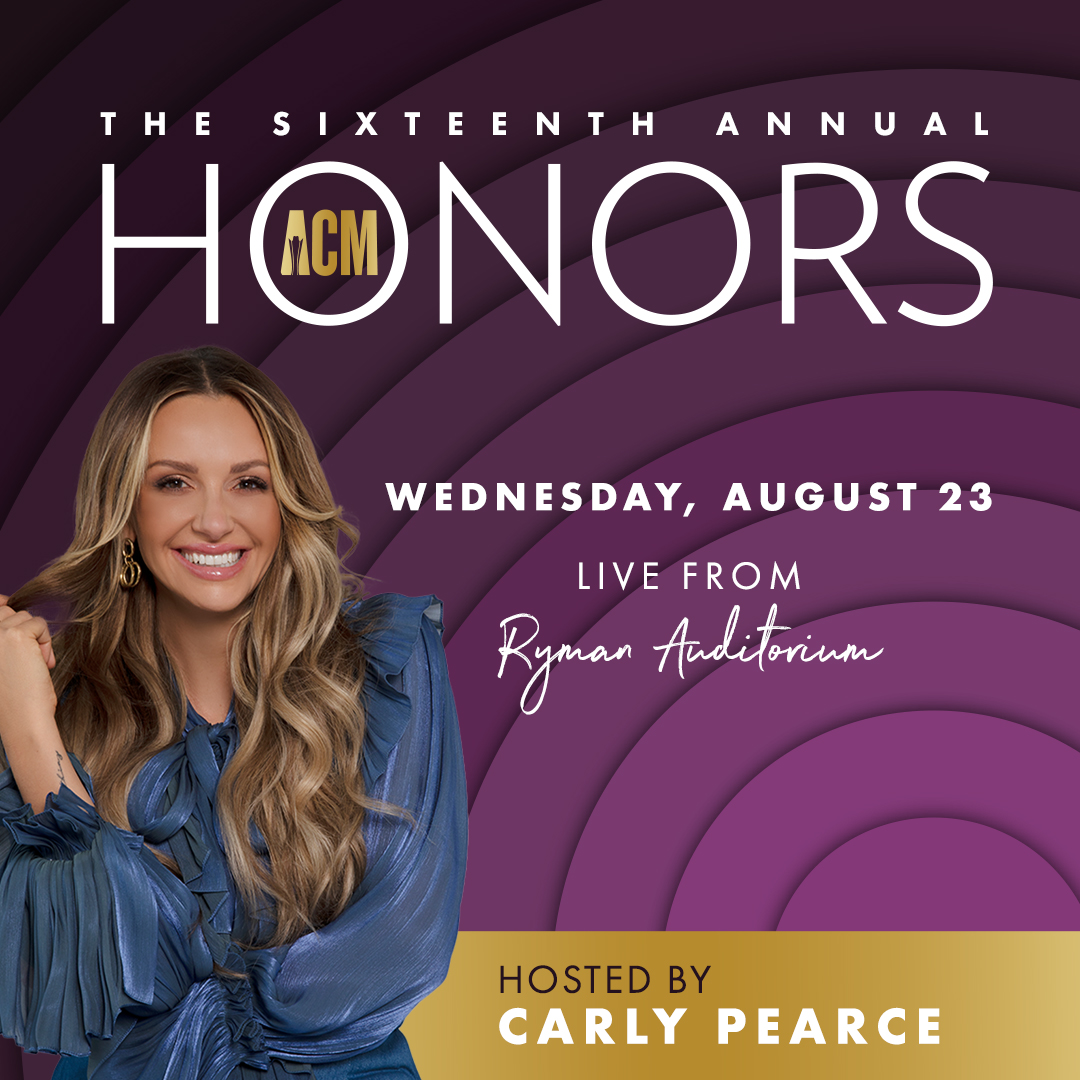 It wouldn't be #ACMhonors without her – @CarlyPearce is returning as our host for the third consecutive year at the iconic @TheRyman in Nashville 🙌 There's no better emcee for 'Country Music industry's favorite night'!  

Presale begins this Thursday with general on-sale on…