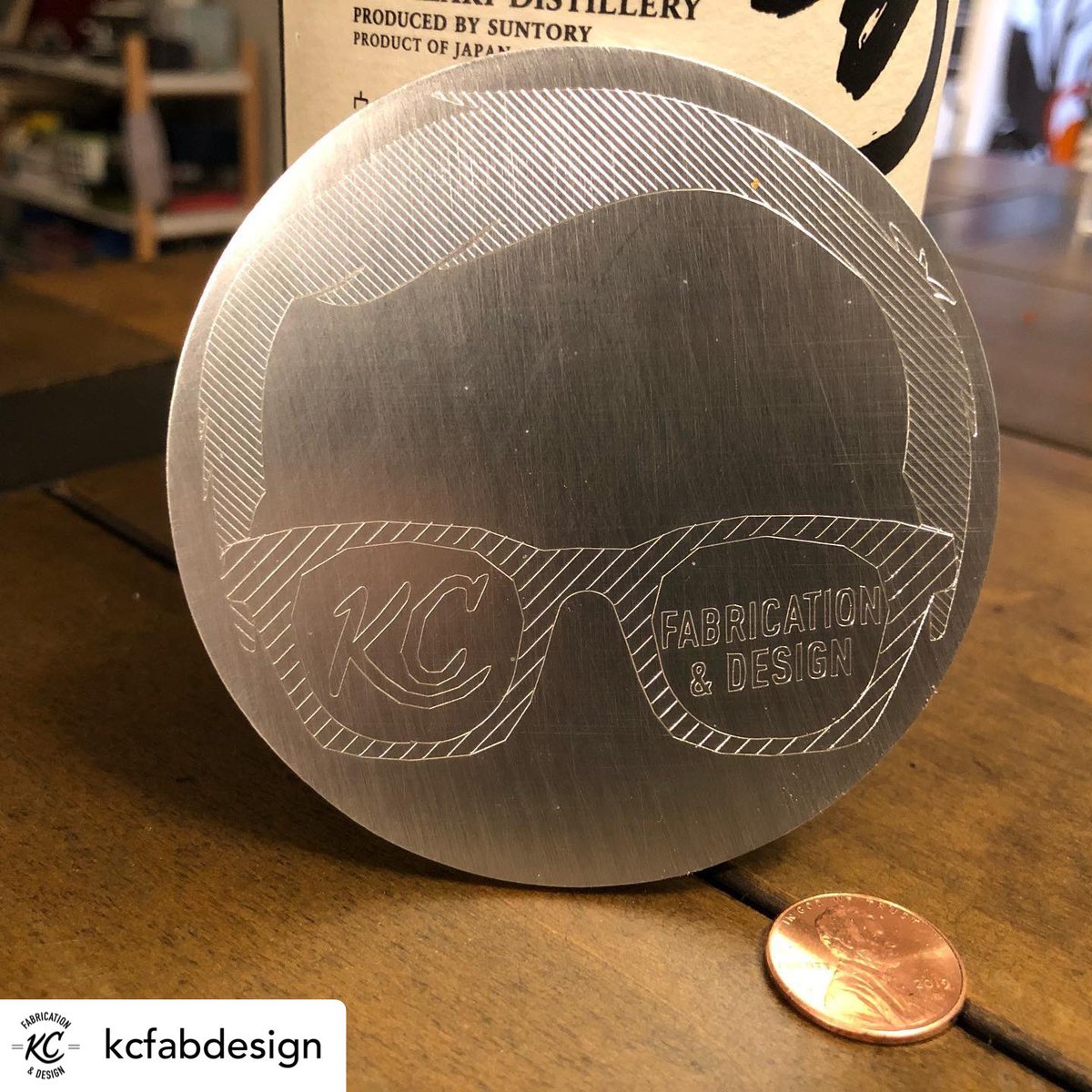 TheEasyScriber's tweet image. Amazing how small and detailed you can get. @kcfabdesign posted this next that penny for size reference👊
#easyscriber #plasmatae #cncplasma #hypertherm